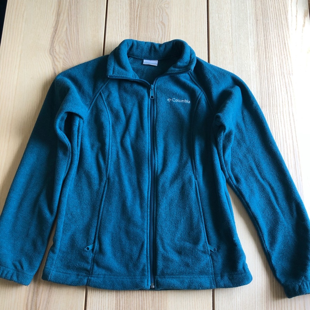 Columbia full zip fleece jacket